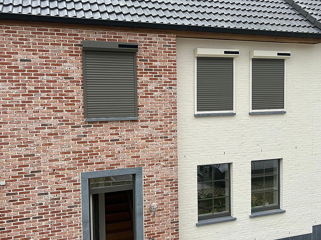 rolluiken rolluik solar op zonne-energie met buismotor automatische zonwering Verano producten