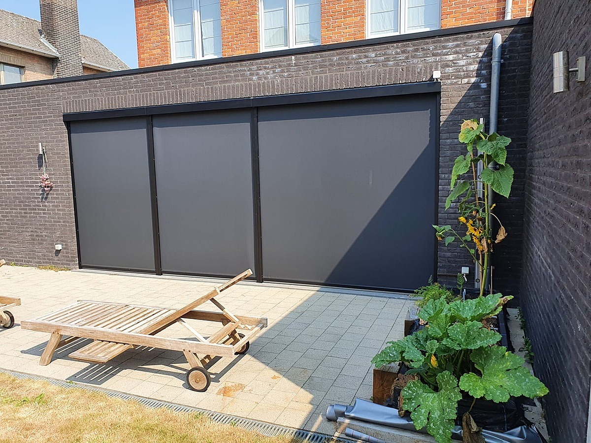 Screens op bestaande ramen Turnhout zonwering doek