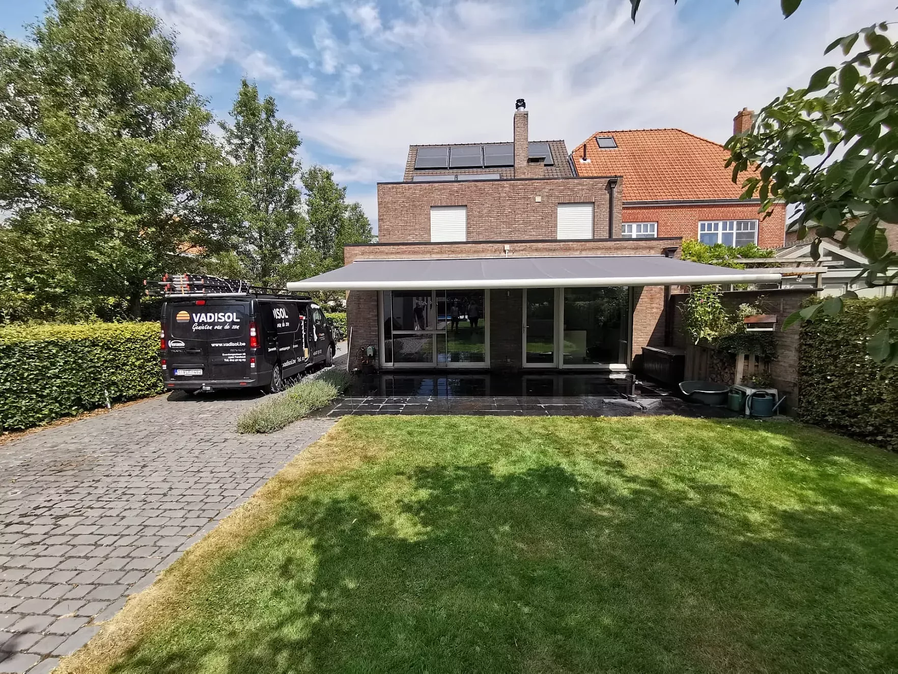 Zonnescherm Geel 3