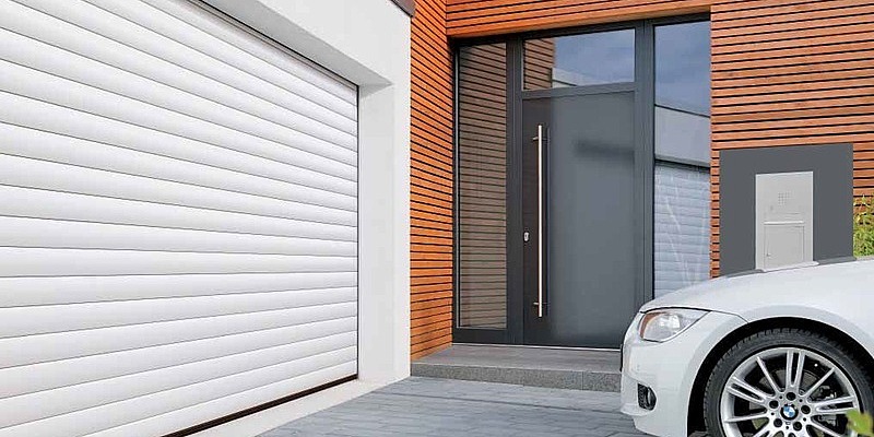 Rolpoort poorten verano sectionale poorten hoogwaardig aluminium sectionaalpoort perfect passend