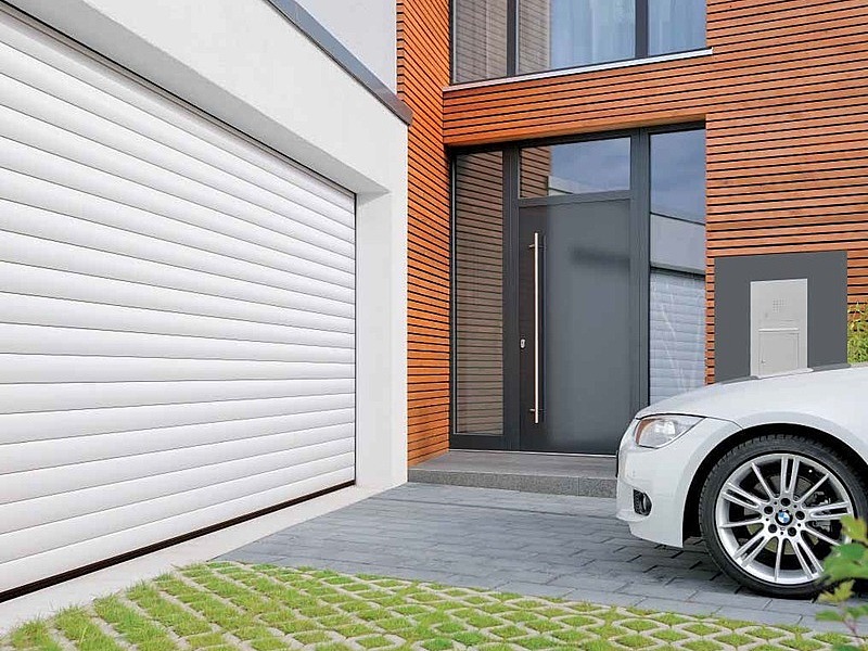 Rolpoort poorten verano sectionale poorten hoogwaardig aluminium sectionaalpoort perfect passend