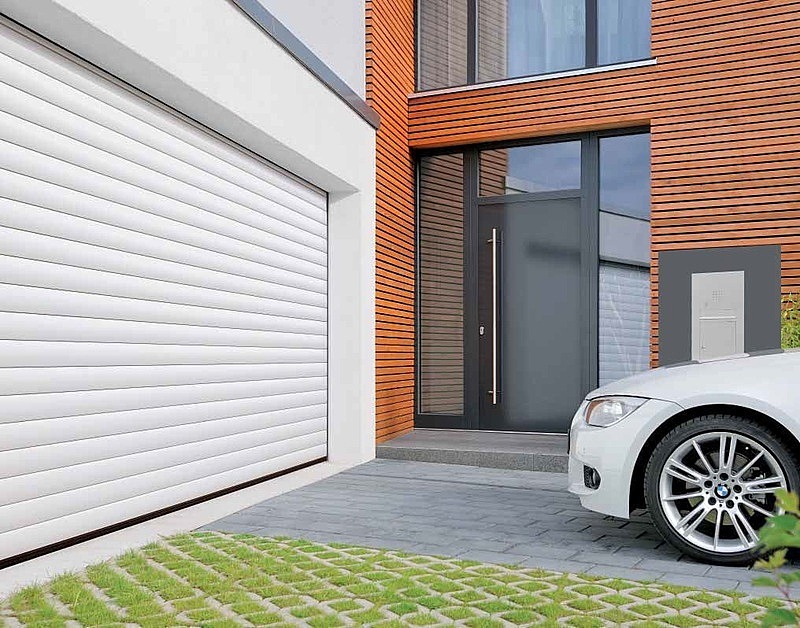 Rolpoort poorten verano sectionale poorten hoogwaardig aluminium sectionaalpoort perfect passend
