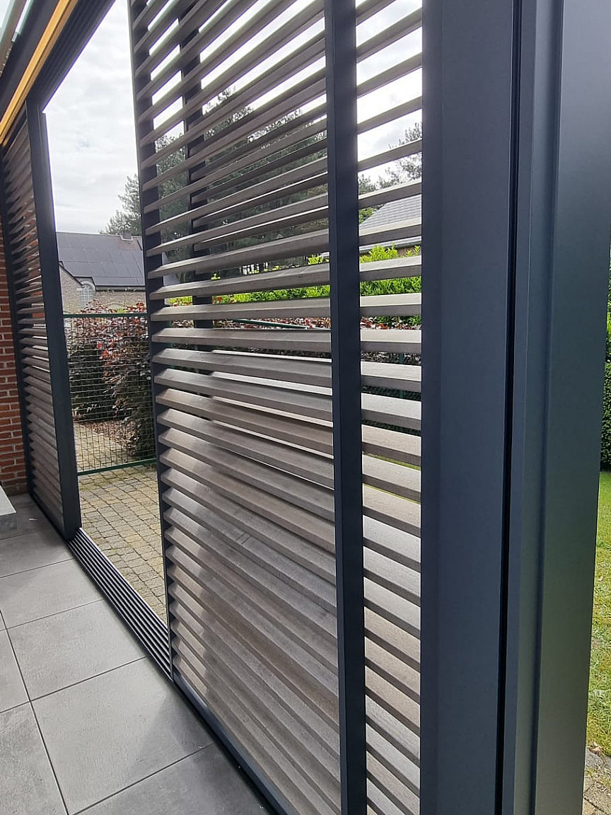 V755 Nova wand hout vergrijsd