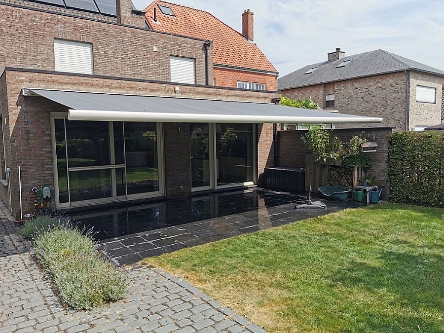 Zonnescherm Geel 4