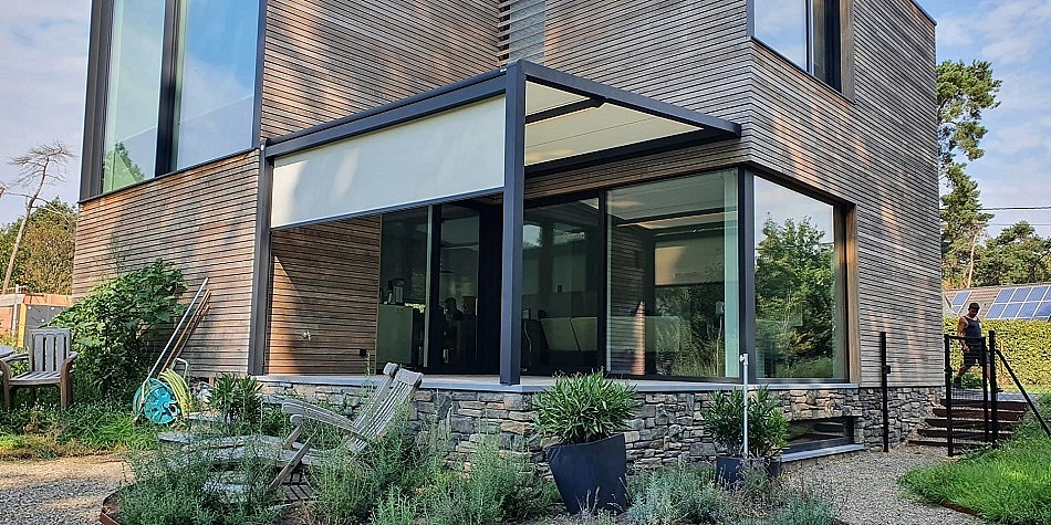 Tumba verandazonwering Wuustwezel automatische zonwering op maat